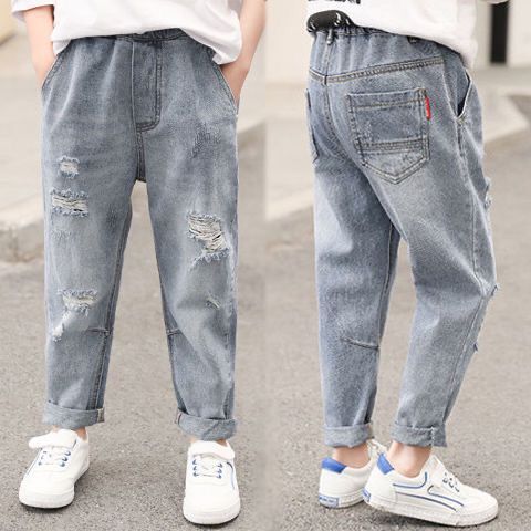 Boy's denim Trousers Trousers Children's Clothing