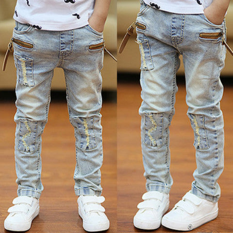 Boy's denim Trousers Trousers Children's Clothing
