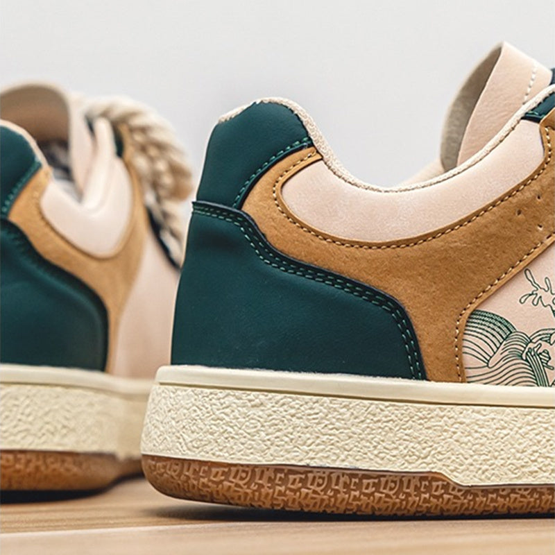 Breathable Flats Sneakers Student Platform Outdoor Walking Shoes