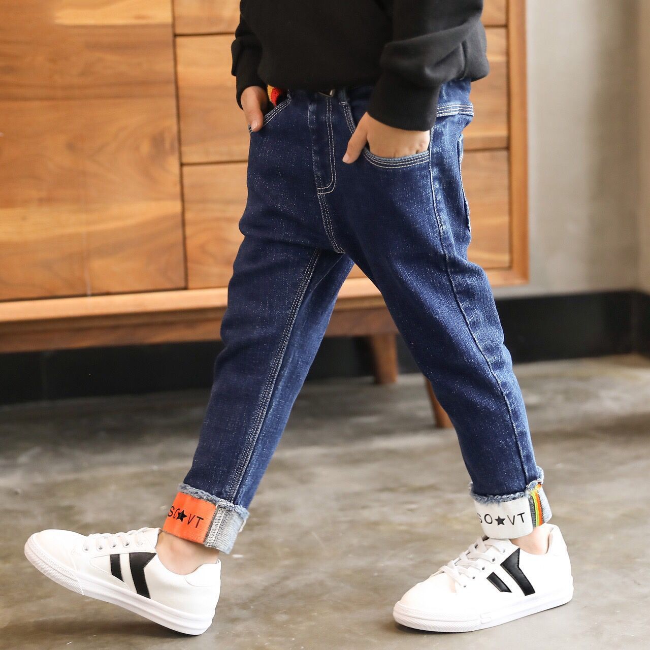 Boy's denim Trousers Trousers Children's Clothing