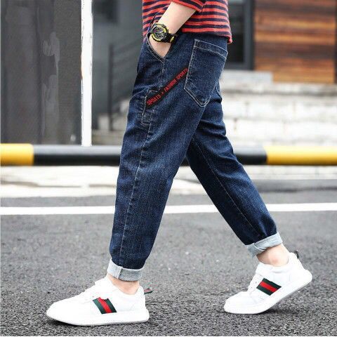 Boy's denim Trousers Trousers Children's Clothing