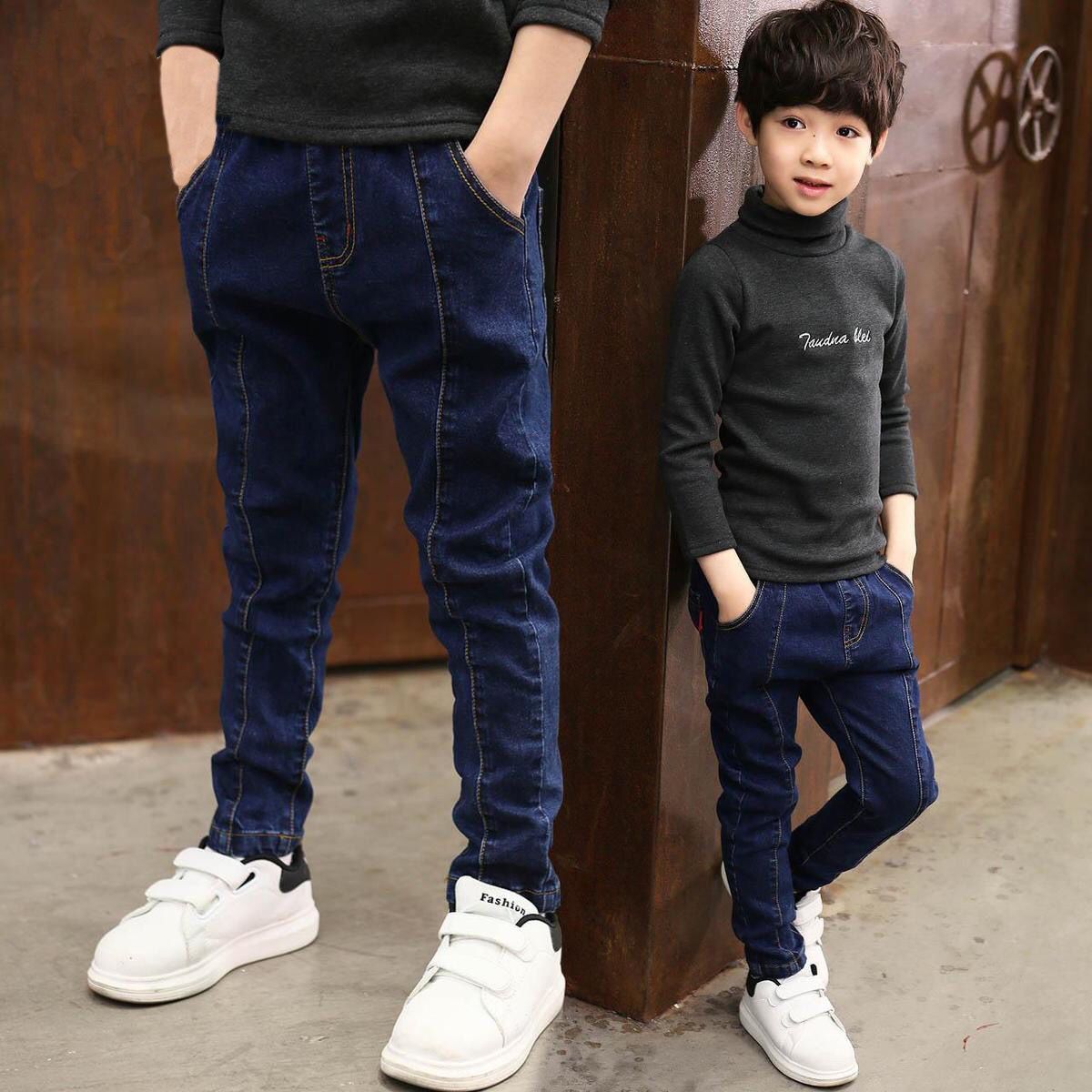 Boy's denim Trousers Trousers Children's Clothing